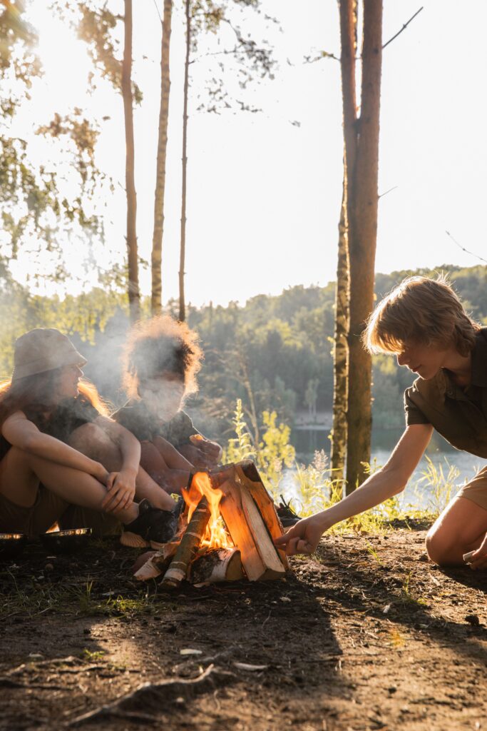 Obóz survivalowy dla dzieci na Mazurach