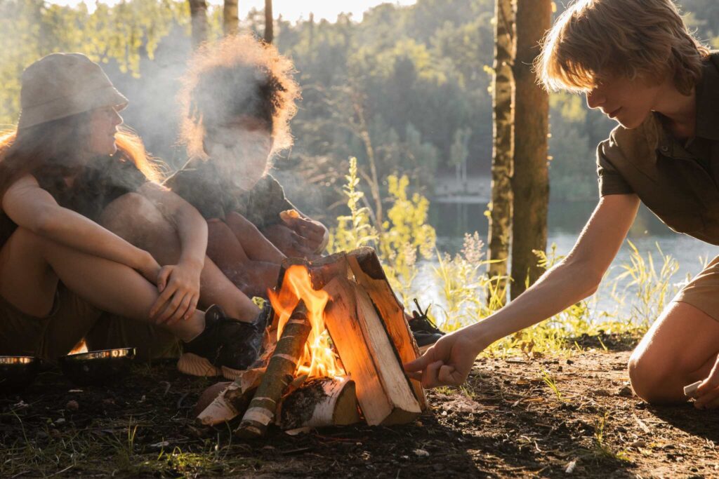Obóz survivalowy dla dzieci na Mazurach